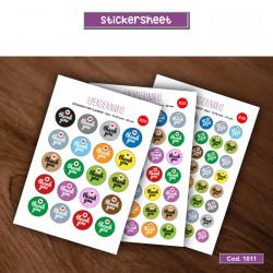 Stickers planner thankyou Cod 1011