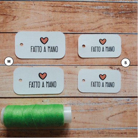 Cartellini Standard Fatto a Mano 