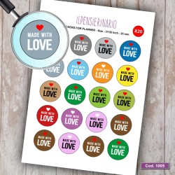 Adesivo agenda fattoconamore Cod 1005