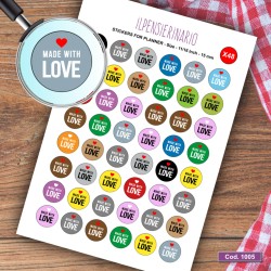 Adesivo agenda fattoconamore Cod 1005