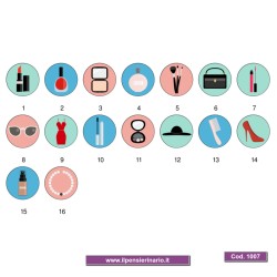 Adesivo agenda moda Cod 1007