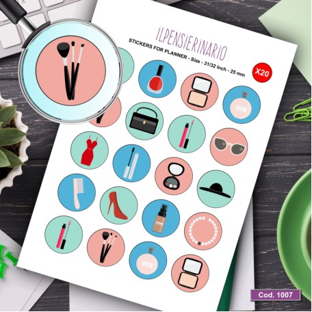 Adesivo agenda moda Cod 1007
