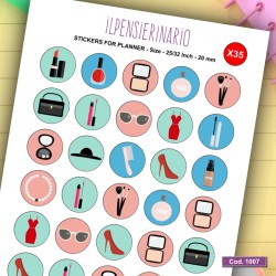 Adesivo agenda moda Cod 1007