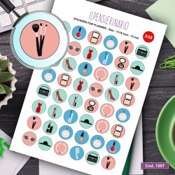 Adesivo agenda moda Cod 1007