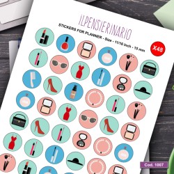 Adesivo agenda moda Cod 1007