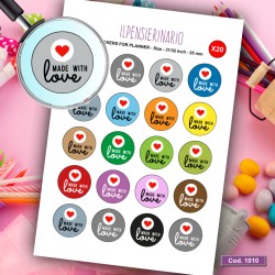 Adesivo agenda fattoconamore Cod 1010