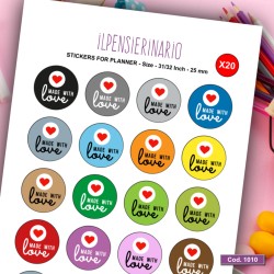 Adesivo agenda fattoconamore Cod 1010