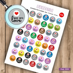 Adesivo agenda fattoconamore Cod 1010