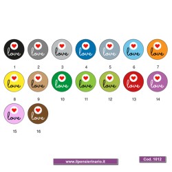 Adesivo agenda amore Cod 1012