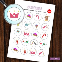 Adesivo agenda party Cod 1015
