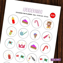 Adesivo agenda party Cod 1015