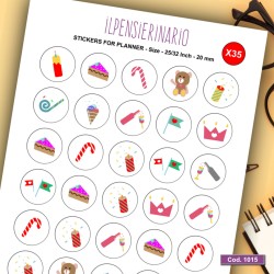 Adesivo agenda party Cod 1015