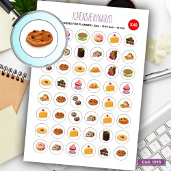 Adesivo agenda dolci Cod 1016