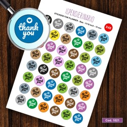 Adesivo agenda graziemono Cod 1021