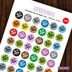 Adesivo agenda graziemono Cod 1021