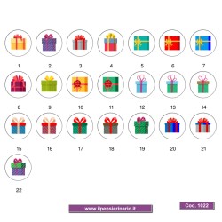 Adesivo agenda pacco Cod 1022