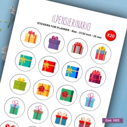 Adesivo agenda pacco Cod 1022