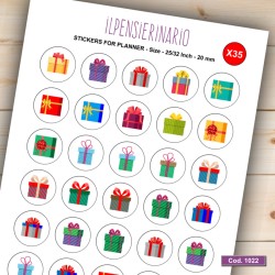 Adesivo agenda pacco Cod 1022