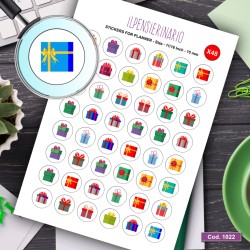 Adesivo agenda pacco Cod 1022