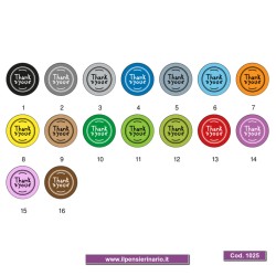 Adesivo agenda grazie Cod 1025