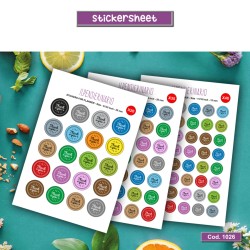 Adesivo agenda grazie Cod 1026