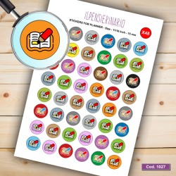 Adesivo agenda note Cod 1027