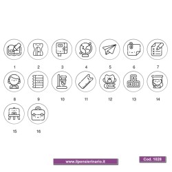 Adesivo agenda education Cod 1028