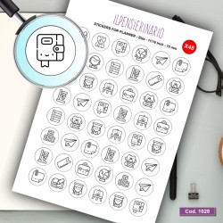 Adesivo agenda education Cod 1028