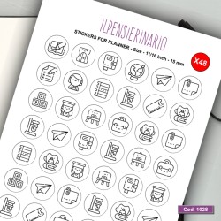 Adesivo agenda education Cod 1028