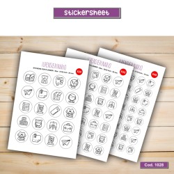 Adesivo agenda education Cod 1028