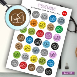 Adesivo agenda note Cod 1029