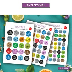 Adesivo agenda note Cod 1029