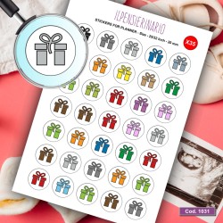 Adesivo agenda regalo Cod 1031