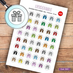 Adesivo agenda regalo Cod 1031