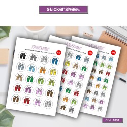 Adesivo agenda regalo Cod 1031