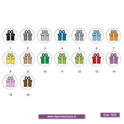 Adesivo agenda regalo Cod 1032