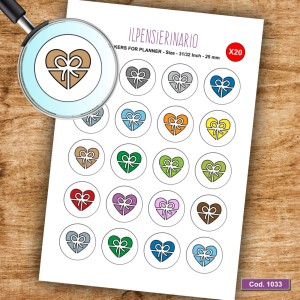 Adesivo agenda regalo Cod 1033