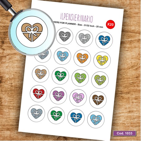 Adesivo agenda regalo Cod 1033