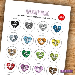Adesivo agenda regalo Cod 1033