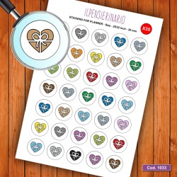 Adesivo agenda regalo Cod 1033