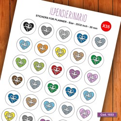 Adesivo agenda regalo Cod 1033