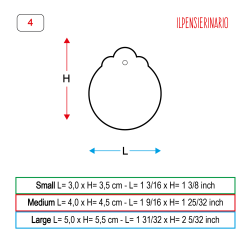 Cartellino Standard Handmade 1173