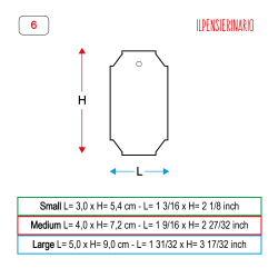 Cartellino Standard Handmade 1173