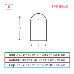 Cartellino Standard Handmade 1173