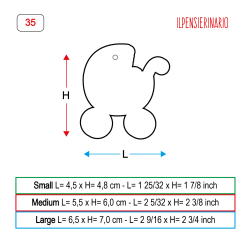 Cartellino Standard Handmade 1173