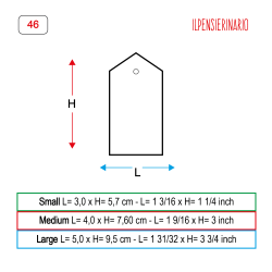 Cartellino Standard Handmade 1173