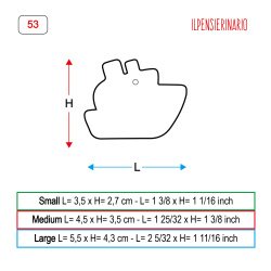 Cartellino Standard Handmade 1173