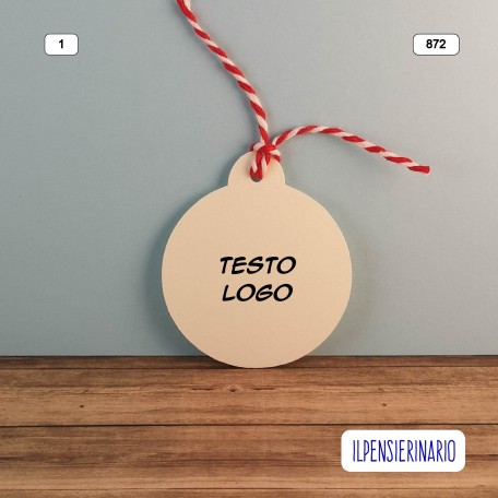 Cartellini personalizzato 872-1
