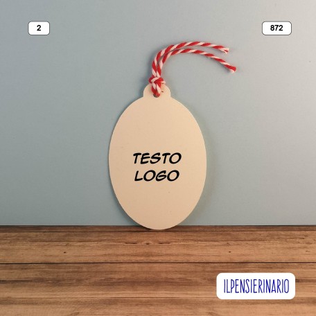 Cartellini personalizzato 872-2
