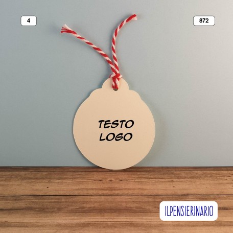 Cartellini personalizzato 872-4